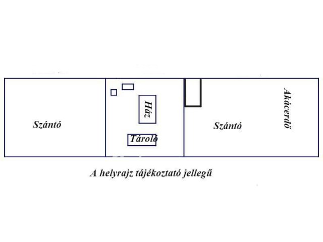 Eladó nyaraló, Ásotthalmán, Felszabadulás utcában 11.3 M Ft