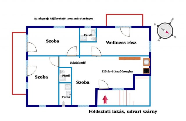 Eladó téglalakás, Hévízen 88 M Ft, 4 szobás