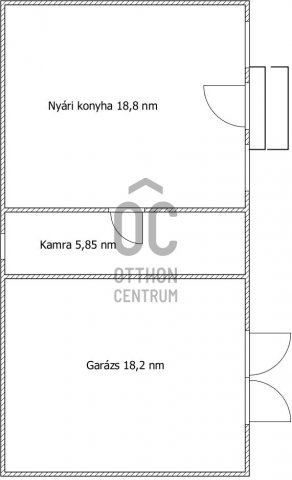 Eladó családi ház, Pakson 34.9 M Ft, 2 szobás