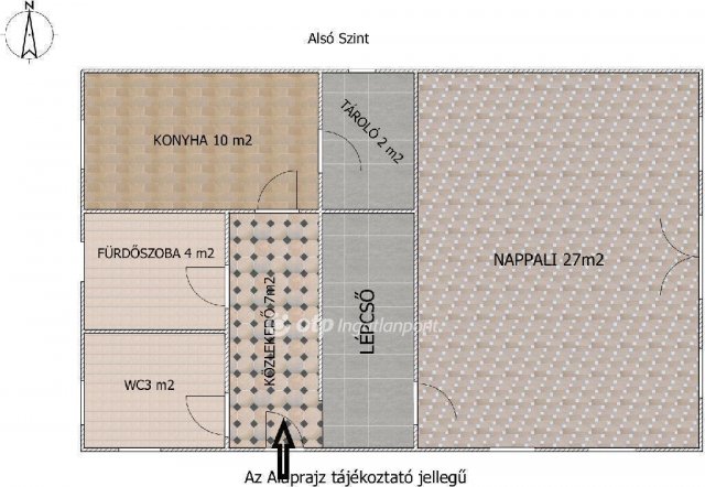Eladó családi ház, Délegyházán 77.9 M Ft, 3+1 szobás