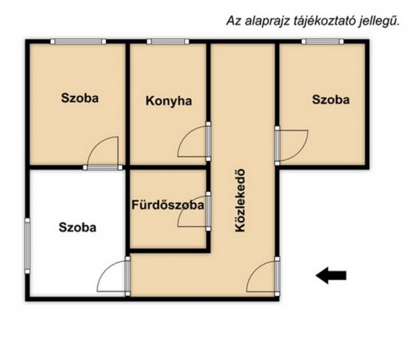 Eladó téglalakás, Budapesten, VI. kerületben 98 M Ft, 3 szobás