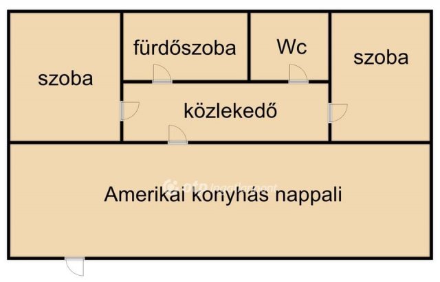 Kiadó téglalakás, albérlet, Nyíregyházán 381 E Ft / hó