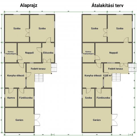 Eladó családi ház, Csányon 19.9 M Ft, 3 szobás