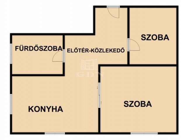 Eladó téglalakás, Budapesten, XIV. kerületben 70 M Ft, 2 szobás