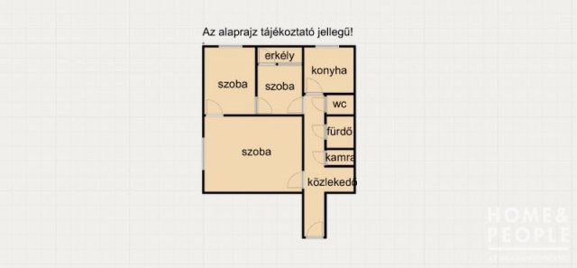 Eladó téglalakás, Szegeden 57.99 M Ft, 3 szobás