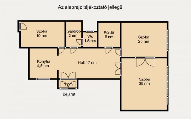 Eladó téglalakás, Budapesten, VIII. kerületben 86.1 M Ft