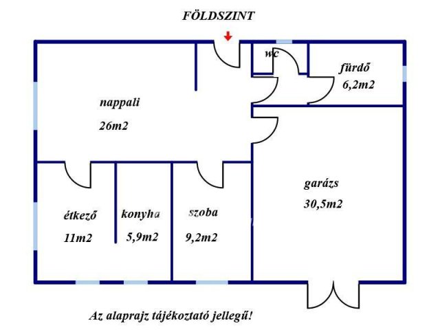 Eladó családi ház, Gyöngyösön 64 M Ft, 4+1 szobás