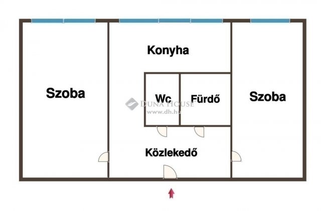 Eladó panellakás, Kecskeméten 46 M Ft, 2 szobás