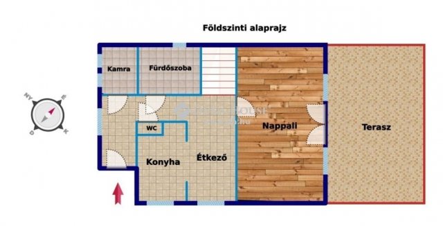 Eladó családi ház, Kecskeméten 65 M Ft, 3+1 szobás