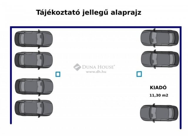 Kiadó garázs, Budapesten, IX. kerületben 30 E Ft / hó