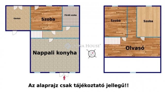 Eladó ikerház, Őrbottyánban 52 M Ft, 4 szobás