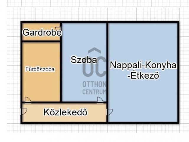 Eladó téglalakás, Győrött 39 M Ft, 2 szobás