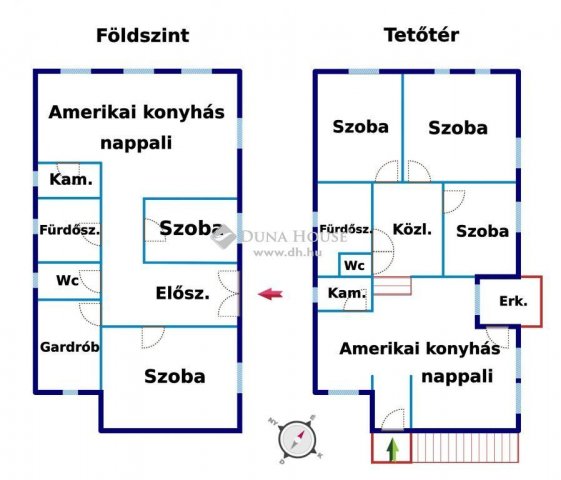 Eladó családi ház, Vecsésen 121.9 M Ft, 7 szobás