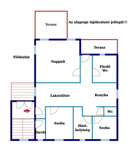 Eladó családi ház, Százhalombattán, József Attila utcában