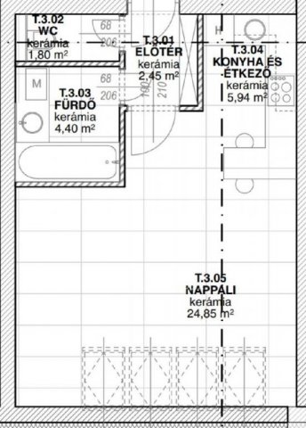 Eladó téglalakás, Nyíregyházán 29.9 M Ft, 2 szobás