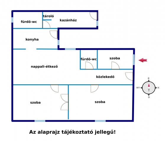 Eladó családi ház, Geszteréden 28.99 M Ft, 4 szobás