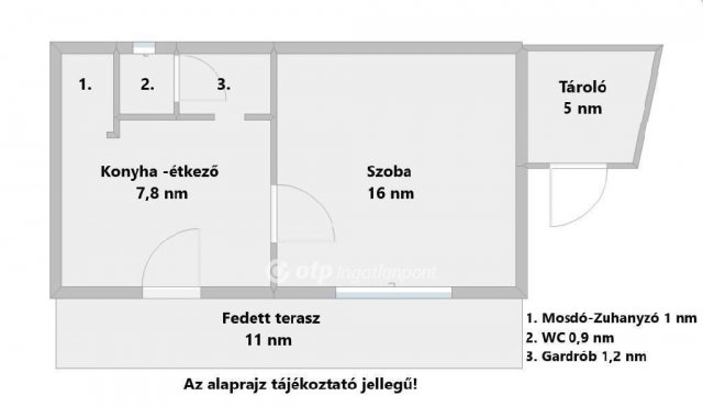 Eladó családi ház, Velencén 31.9 M Ft, 1 szobás