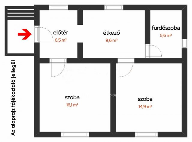 Eladó családi ház, Újszászon 20.5 M Ft, 2 szobás