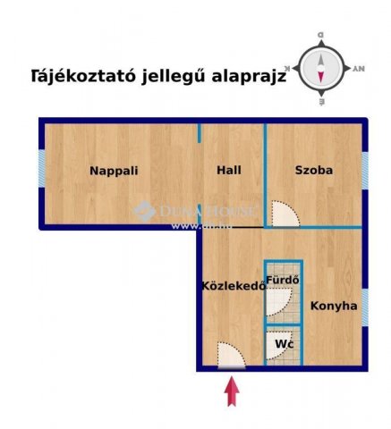 Eladó panellakás, Veszprémben 35.9 M Ft, 2 szobás