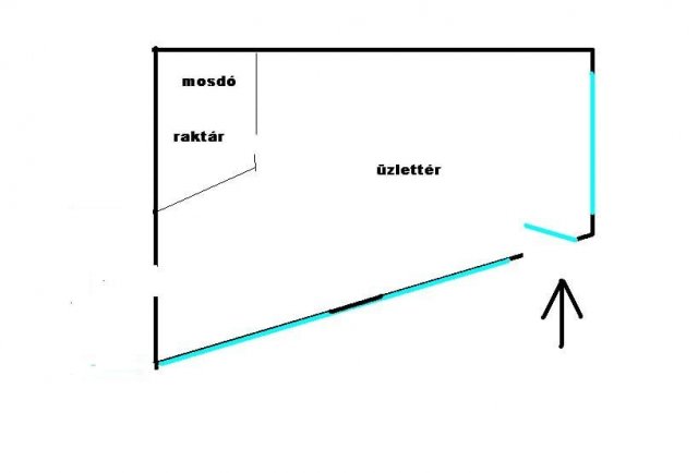 Kiadó üzlethelyiség, Kecskeméten 475 E Ft / hó