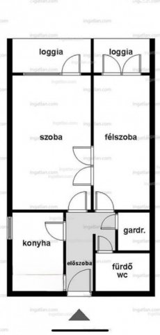 Eladó téglalakás, Budapesten, III. kerületben 62 M Ft, 2 szobás