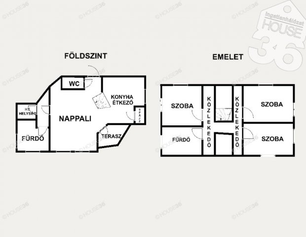 Eladó családi ház, Ballószögön 59.9 M Ft, 4 szobás