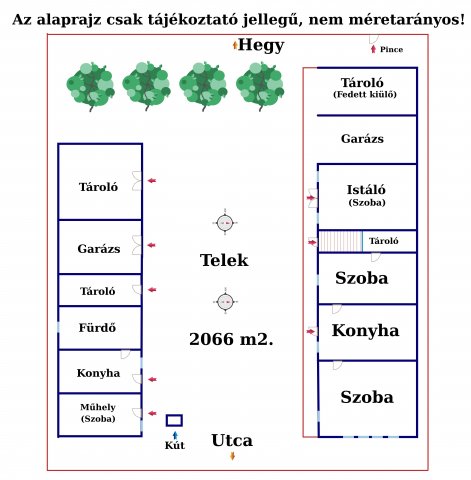 Eladó családi ház, Kötcsén 69 M Ft, 4 szobás