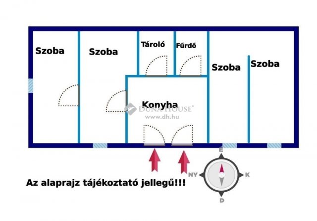 Eladó családi ház, Budapesten, XIX. kerületben 45 M Ft, 4 szobás