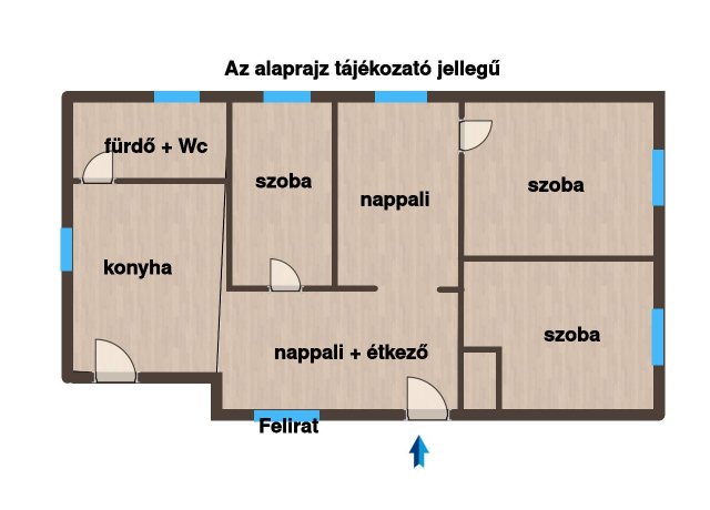 Eladó családi ház, Dunaszegen 48.79 M Ft, 4 szobás