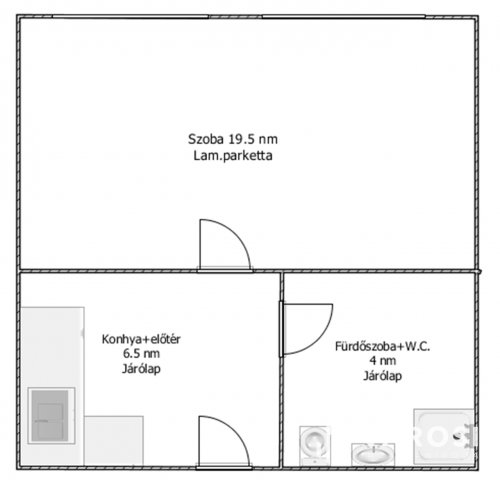 Eladó panellakás, Salgótarjánban 14.99 M Ft, 1 szobás