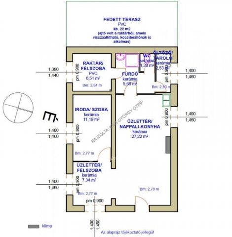 Eladó családi ház, Tiszafüreden 6.9 M Ft, 1+3 szobás