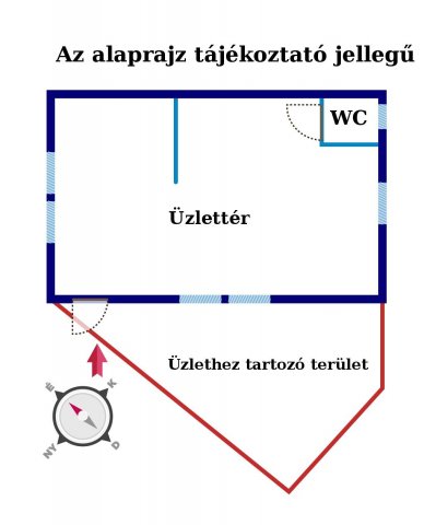 Eladó üzlethelyiség, Várpalotán 19.9 M Ft