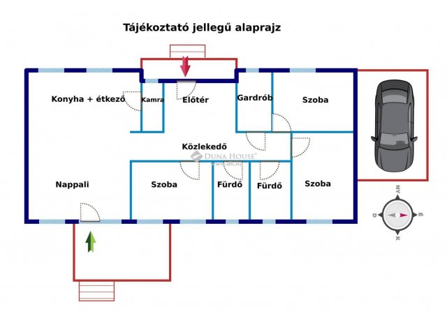 Eladó családi ház, Üllőn 78.9 M Ft, 3 szobás