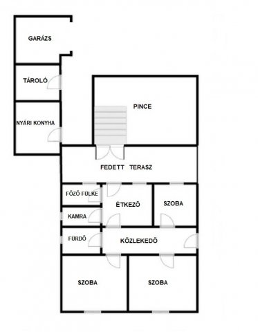 Eladó családi ház, Hernádon 49.9 M Ft, 3 szobás