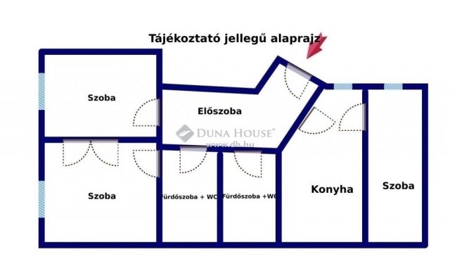 Eladó téglalakás, Budapesten, V. kerületben 193 M Ft, 3 szobás