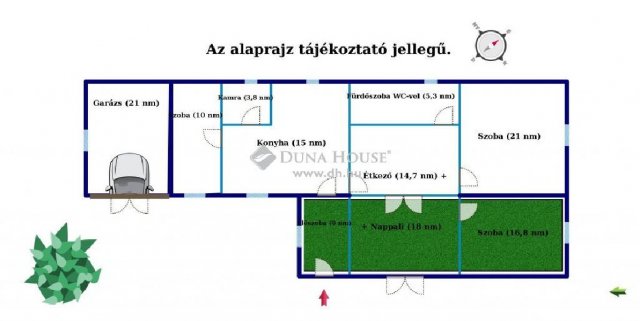 Eladó családi ház, Délegyházán 26 M Ft, 4 szobás