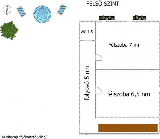 Eladó nyaraló, Délegyházán 38 M Ft, 1+2 szobás