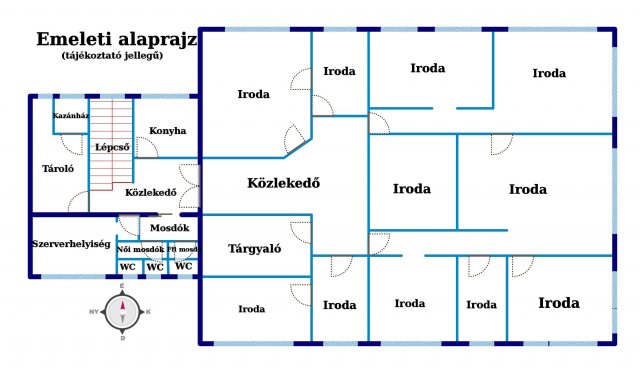 Kiadó iroda, Budapesten, XIV. kerületben 4463 E Ft / hó