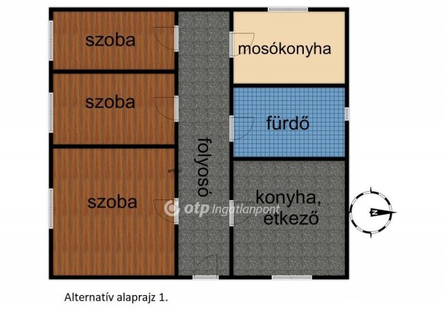 Eladó családi ház, Nagycserkeszen 24 M Ft, 2 szobás