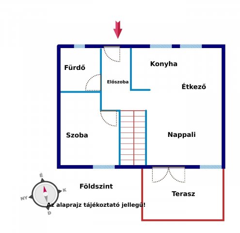 Eladó ikerház, Pócsmegyeren 73.5 M Ft, 4 szobás