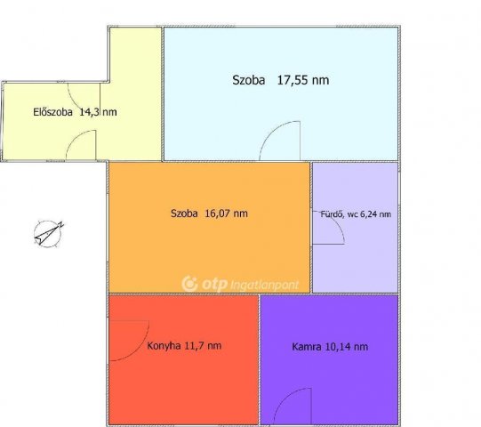 Eladó családi ház, Tökölön 43.5 M Ft, 2 szobás