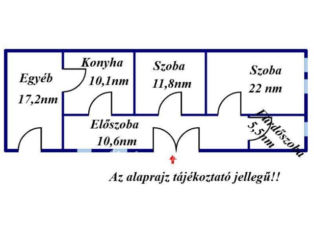 Eladó családi ház, Jánoshidán 7.5 M Ft, 1+1 szobás