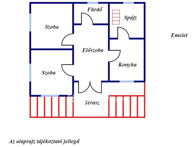 Eladó családi ház, Ózdon 7 M Ft, 2 szobás