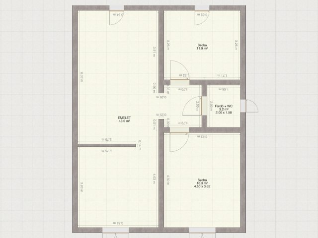 Eladó családi ház, Délegyházán 72.9 M Ft, 3+2 szobás