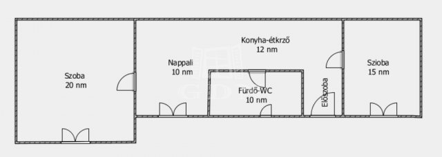 Eladó családi ház, Szigetszentmiklóson 54.9 M Ft, 3 szobás