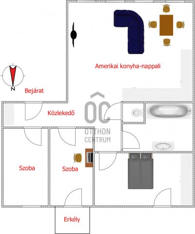 Eladó téglalakás, Szekszárdon 79.9 M Ft, 4 szobás