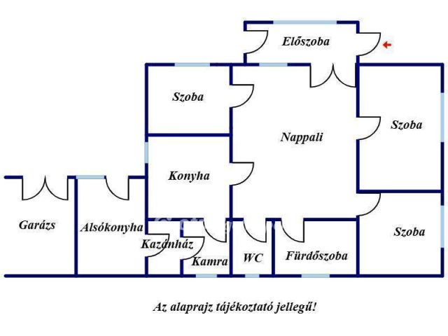 Eladó családi ház, Kunszentmártonban 19 M Ft, 4 szobás