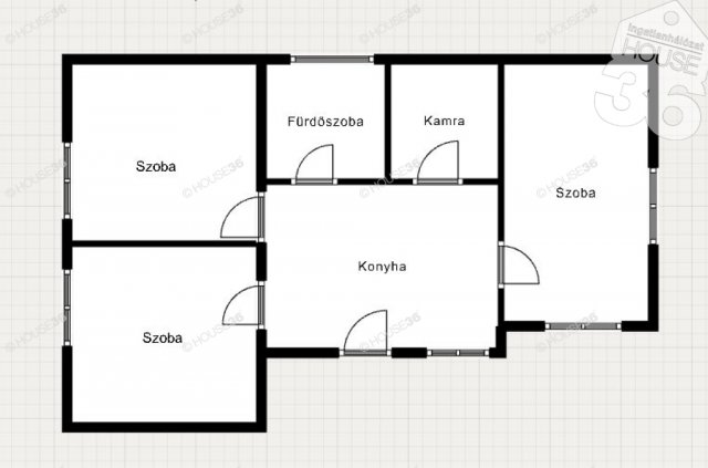 Eladó családi ház, Nagykőrösön 22.5 M Ft, 3 szobás