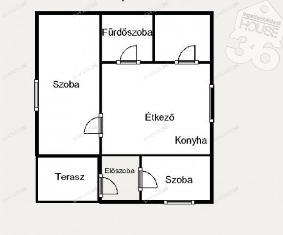 Eladó családi ház, Kocséren 14.69 M Ft, 2 szobás