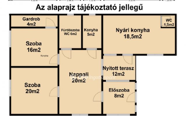 Eladó családi ház, Kisvárdán 52.9 M Ft, 2 szobás